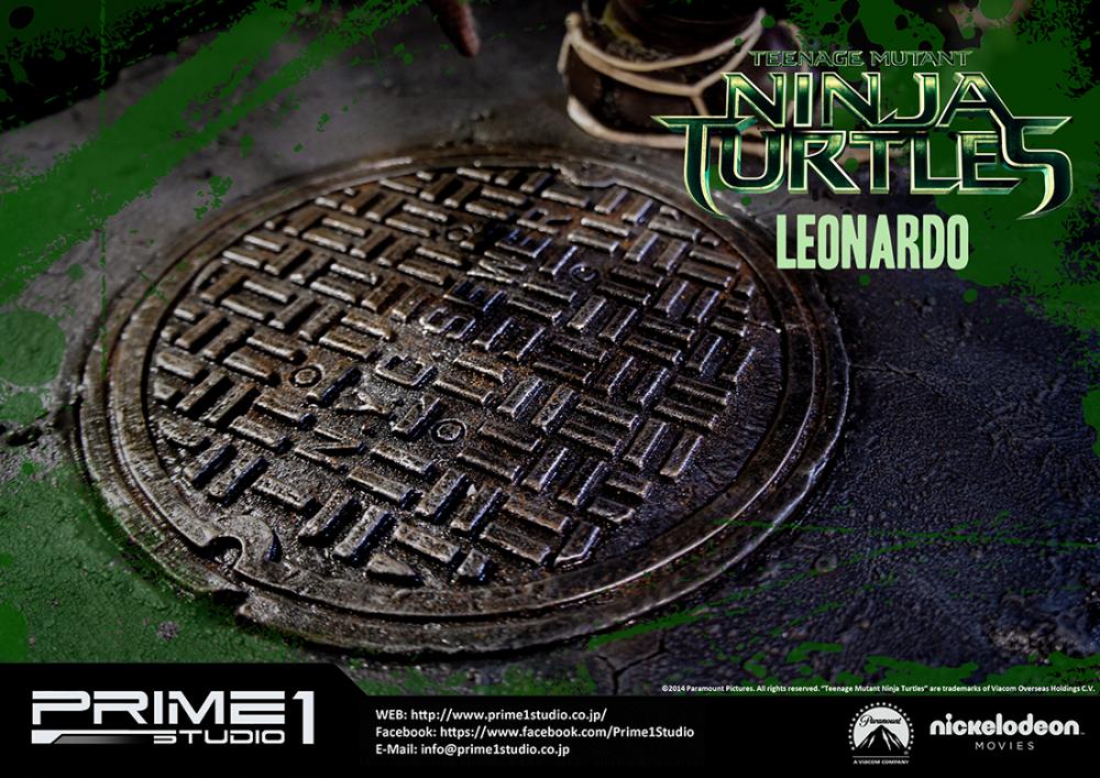 Teenage Mutant Ninja Turtles (2014) - Leonardo - Museum Masterline Series  (MMTMNT-02) - 1/4 (Prime 1 Studio) photo 10