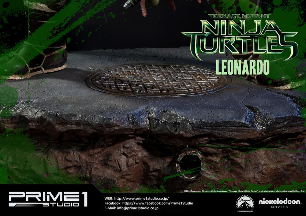 Teenage Mutant Ninja Turtles (2014) - Leonardo - Museum Masterline Series  (MMTMNT-02) - 1/4 (Prime 1 Studio) photo 11