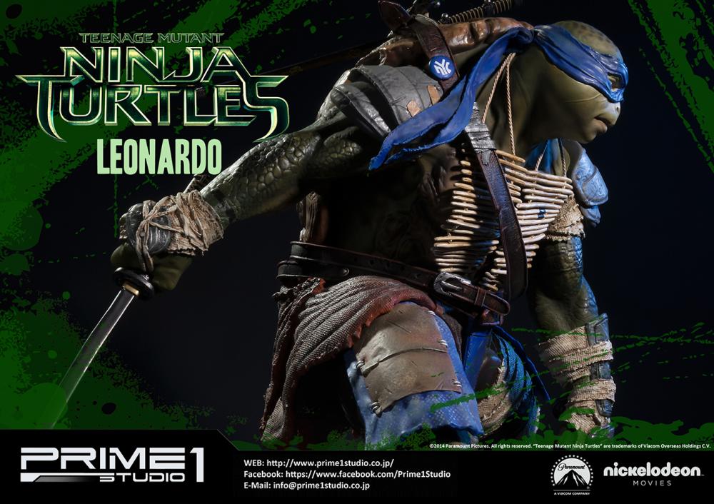 Teenage Mutant Ninja Turtles (2014) - Leonardo - Museum Masterline Series  (MMTMNT-02) - 1/4 (Prime 1 Studio) photo 12
