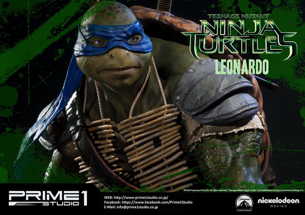 Teenage Mutant Ninja Turtles (2014) - Leonardo - Museum Masterline Series  (MMTMNT-02) - 1/4 (Prime 1 Studio) photo 14