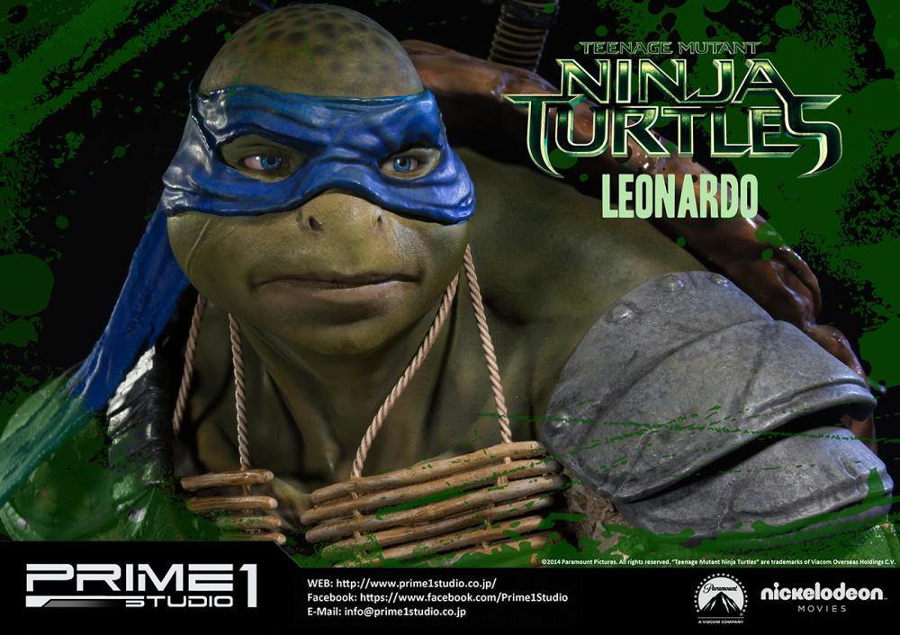 Teenage Mutant Ninja Turtles (2014) - Leonardo - Museum Masterline Series  (MMTMNT-02) - 1/4 (Prime 1 Studio) photo 17