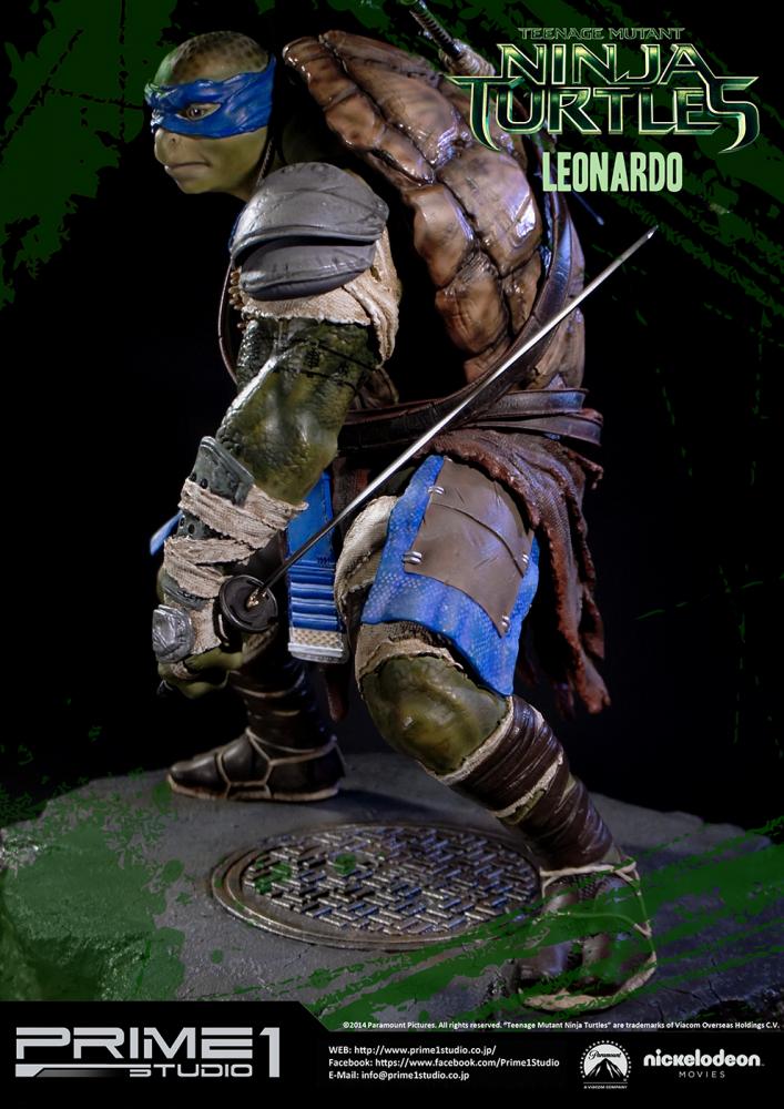 Teenage Mutant Ninja Turtles (2014) - Leonardo - Museum Masterline Series  (MMTMNT-02) - 1/4 (Prime 1 Studio) photo 18