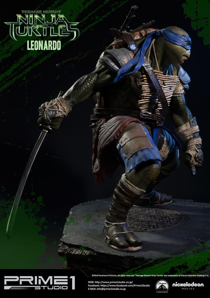 Teenage Mutant Ninja Turtles (2014) - Leonardo - Museum Masterline Series  (MMTMNT-02) - 1/4 (Prime 1 Studio) photo 23
