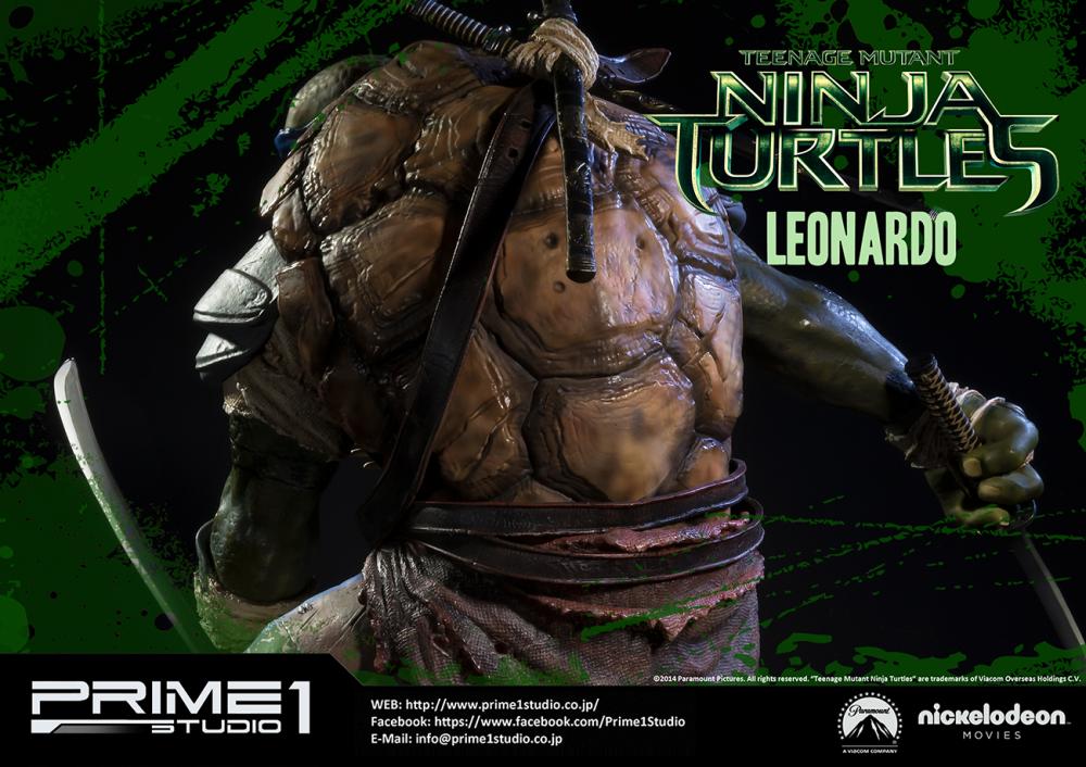 Teenage Mutant Ninja Turtles (2014) - Leonardo - Museum Masterline Series  (MMTMNT-02) - 1/4 (Prime 1 Studio) photo 24