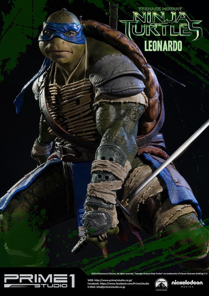Teenage Mutant Ninja Turtles (2014) - Leonardo - Museum Masterline Series  (MMTMNT-02) - 1/4 (Prime 1 Studio) photo 25