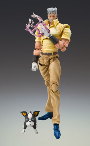 Jojo no Kimyou na Bouken - Stardust Crusaders - Hermit Purple - Iggy - Joseph Joestar - Super Action Statue (#17) (Medicos Entertainment) photo 7