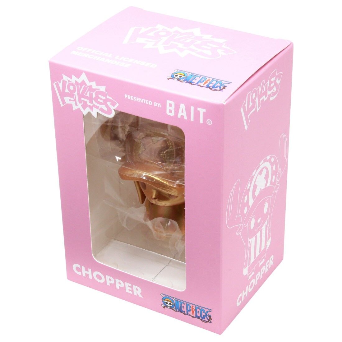 One Piece - Tony Tony Chopper - Bait x One Piece Kokies Figure - Gold (Bait) photo 2