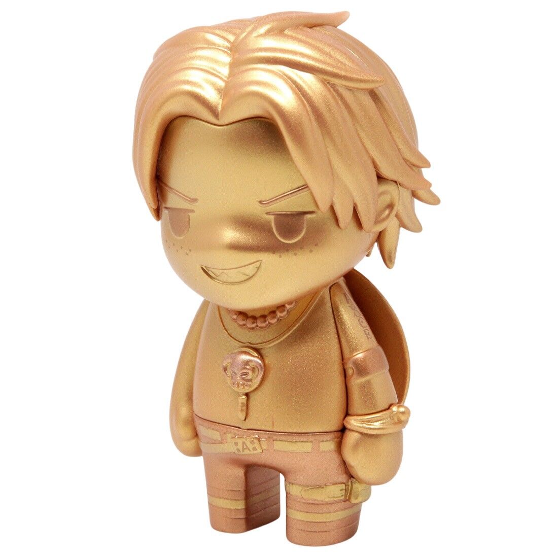 One Piece - Portgas D. Ace - Bait x One Piece Kokies Figure - Gold (Bait) photo 3