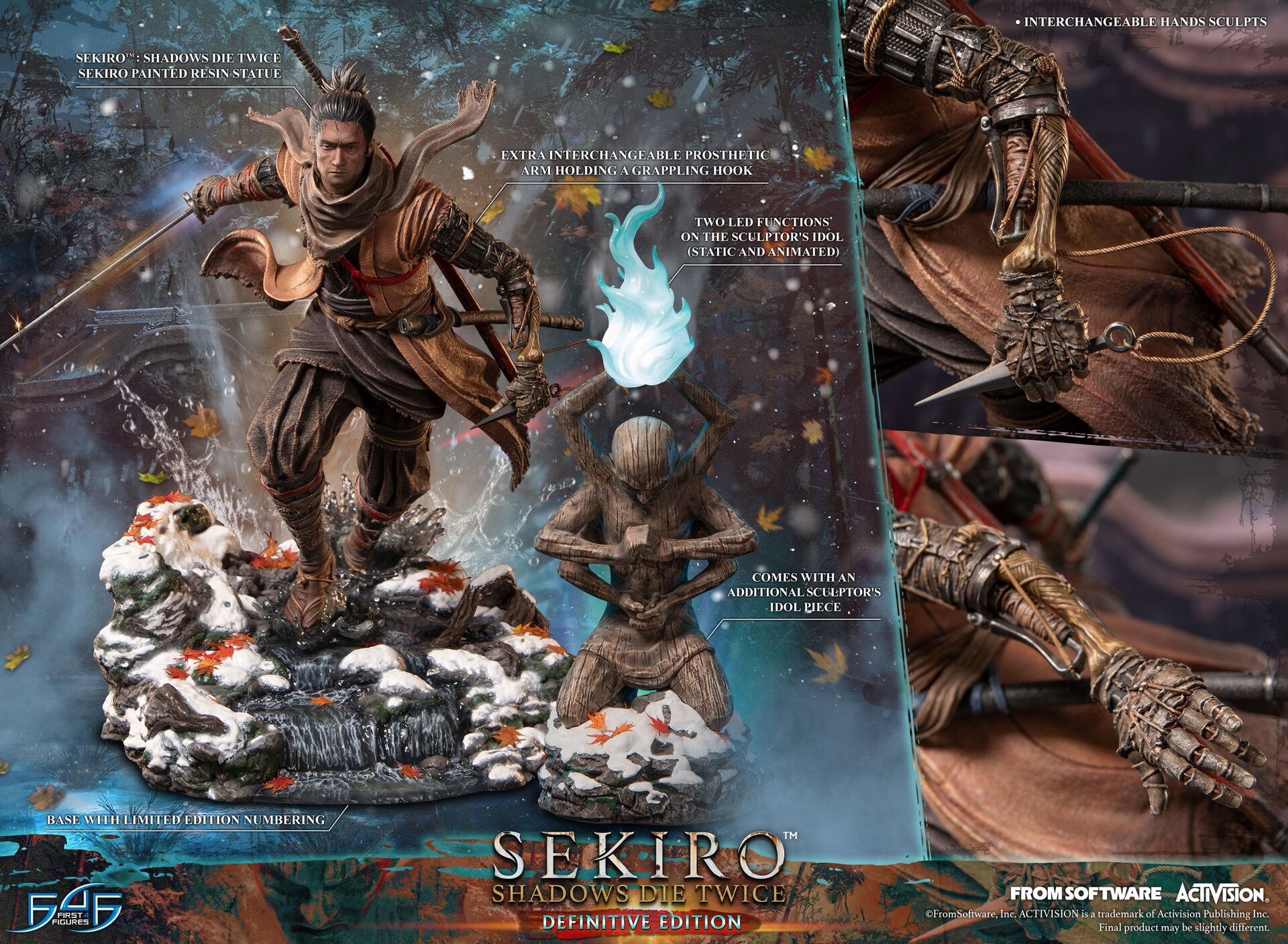 Sekiro: Shadows Die Twice - Sekiro - 1/6 - Definitive Edition (First 4 Figures) photo 2