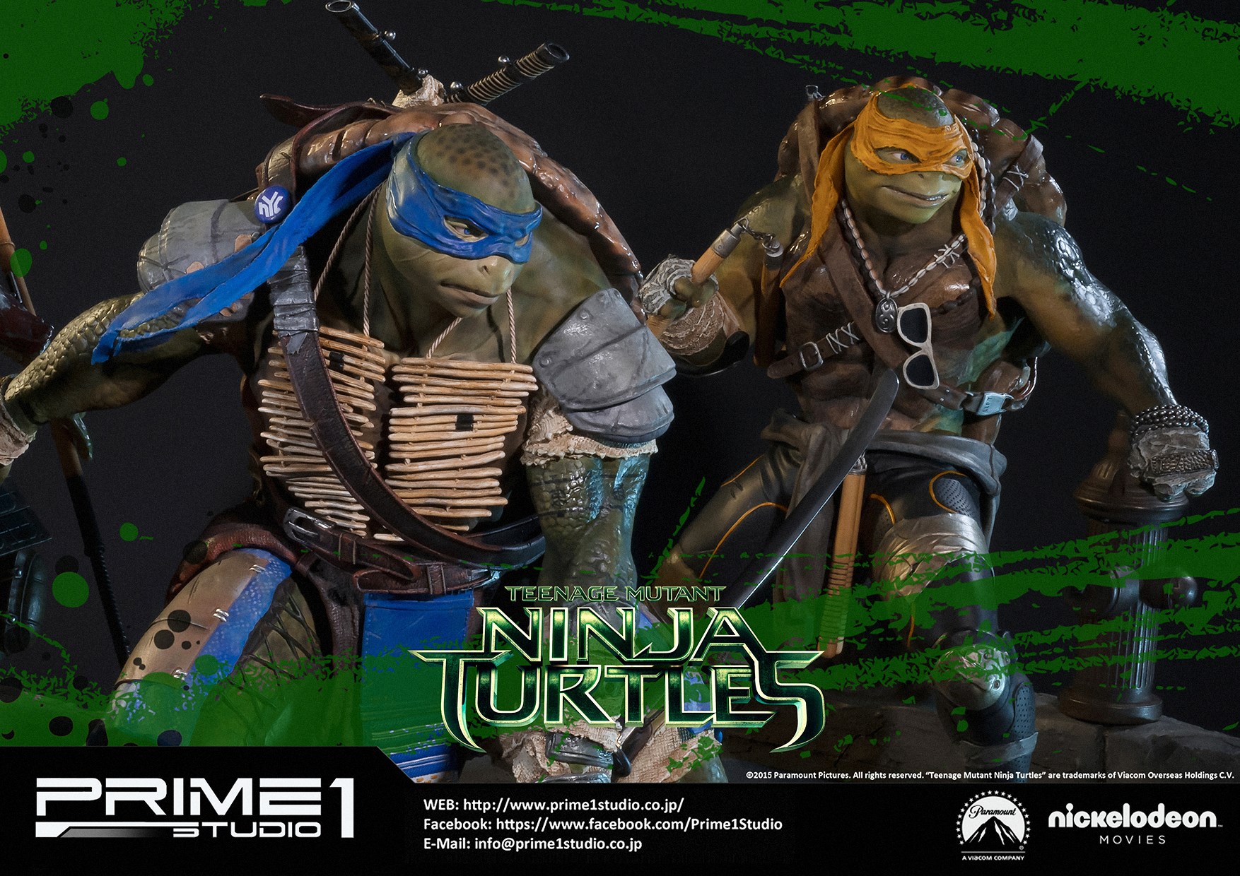 Teenage Mutant Ninja Turtles (2014) - Michelangelo - Museum Masterline Series (MMTMNT-04) - 1/4 (Prime 1 Studio) photo 8