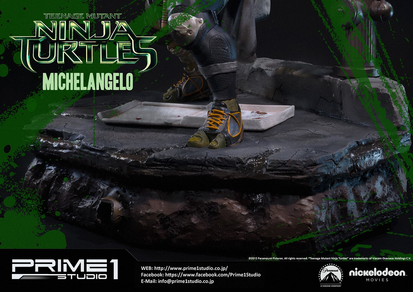 Teenage Mutant Ninja Turtles (2014) - Michelangelo - Museum Masterline Series (MMTMNT-04) - 1/4 (Prime 1 Studio) photo 23