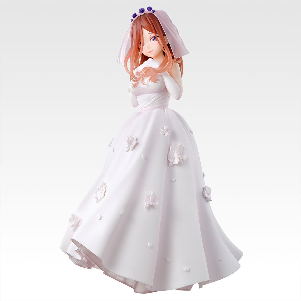 Gotoubun no Hanayome* - Nakano Miku - Gracemaster - Ichiban Kuji - Ichiban Kuji Gotoubun no Hanayome* ~Itsutsugo Yori Ai o Komete~ (C Prize) - 1/7 (Bandai Spirits) photo 2