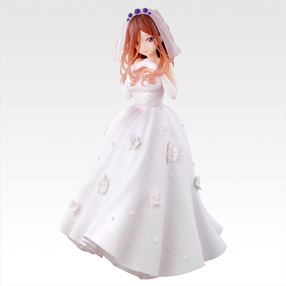 Gotoubun no Hanayome* - Nakano Miku - Gracemaster - Ichiban Kuji - Ichiban Kuji Gotoubun no Hanayome* ~Itsutsugo Yori Ai o Komete~ (C Prize) - 1/7 (Bandai Spirits) photo 6