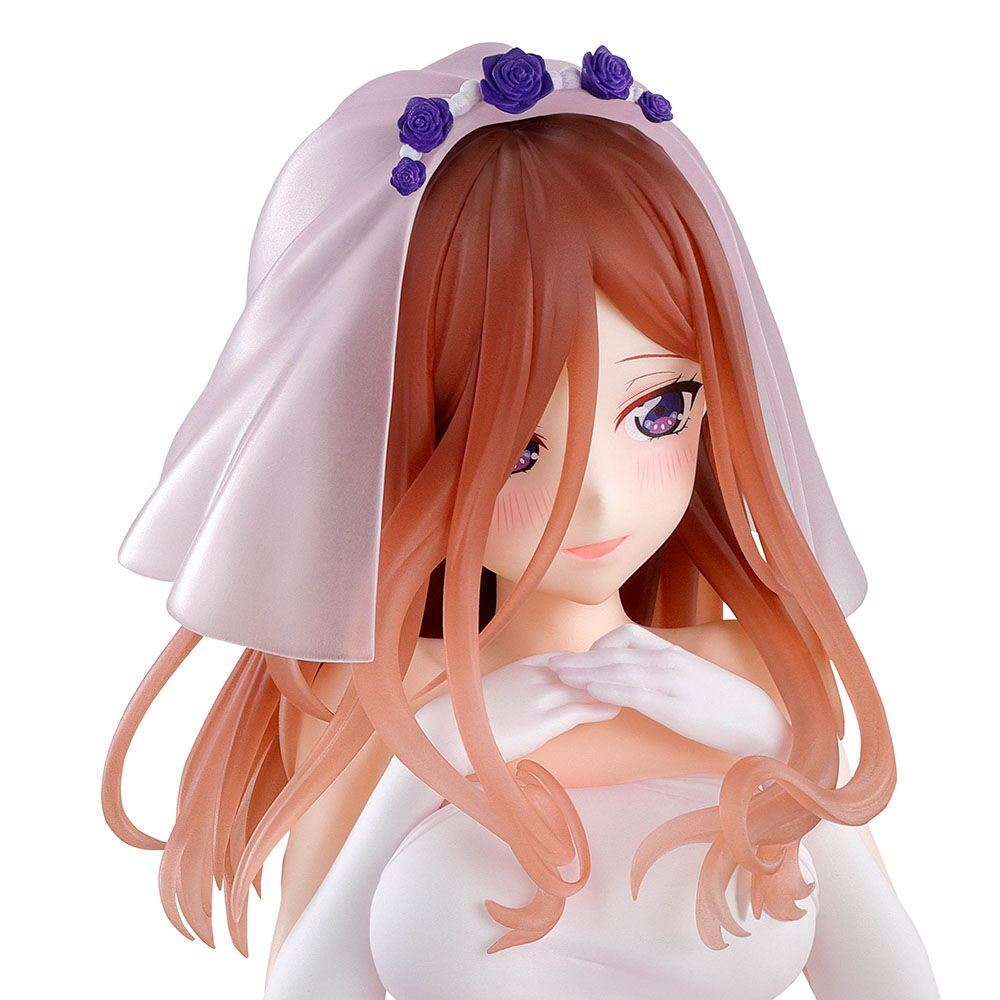 Gotoubun no Hanayome* - Nakano Miku - Gracemaster - Ichiban Kuji - Ichiban Kuji Gotoubun no Hanayome* ~Itsutsugo Yori Ai o Komete~ (C Prize) - 1/7 (Bandai Spirits) photo 9