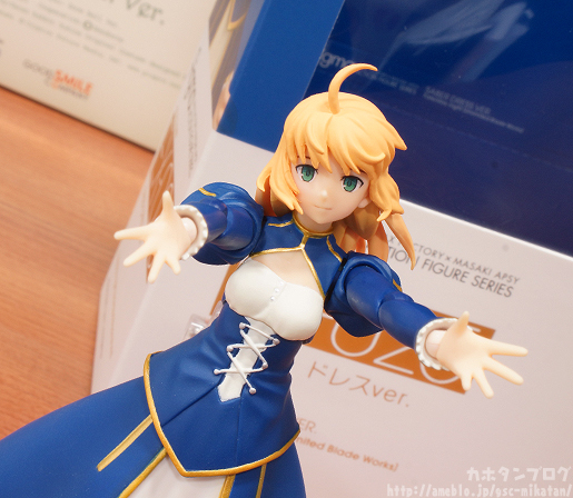 Fate/Stay Night Unlimited Blade Works - Altria Pendragon - Figma  (#EX-025) - Saber, Dress ver. (Max Factory) photo 2