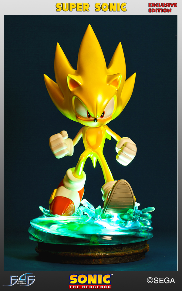 Sonic the Hedgehog - Super Sonic - Sonic the Hedgehog Modern  (3) - Exclusive (First 4 Figures)