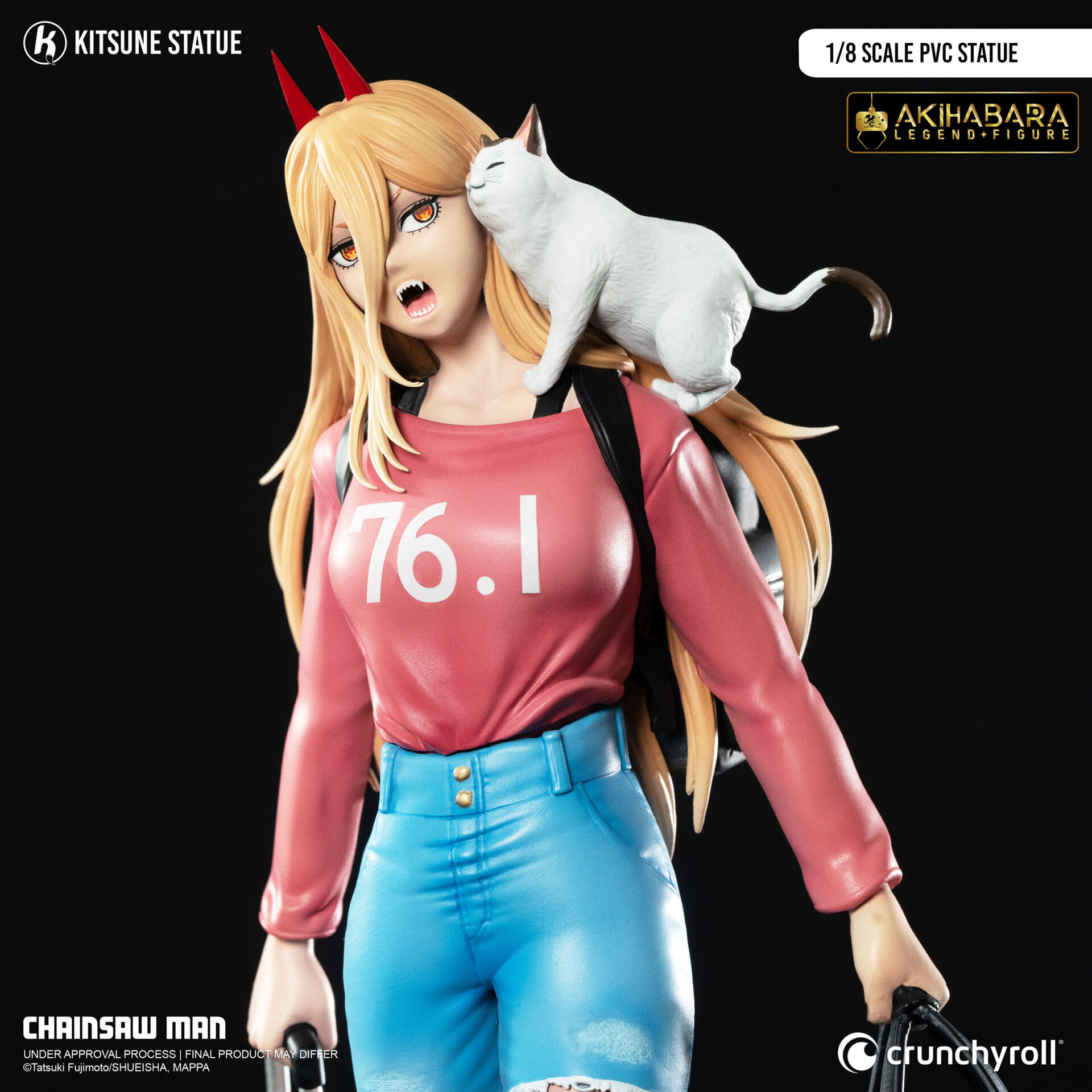 Chainsaw Man - Nyaako - Power - Akihabara Legend Figure - 1/8 (Chibi Akihabara, Kitsune Statue) photo 4