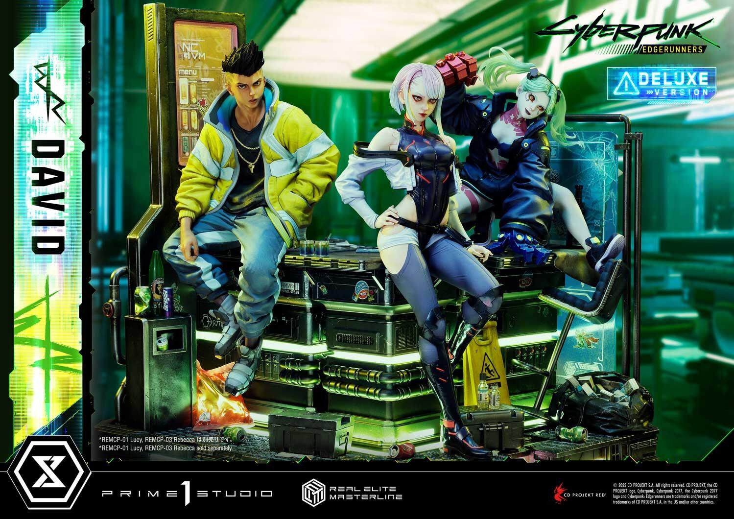 Cyberpunk: Edgerunners - David Martinez - Real Elite Masterline  (REMCP-02DX) - 1/4 - DX Version (Prime 1 Studio)