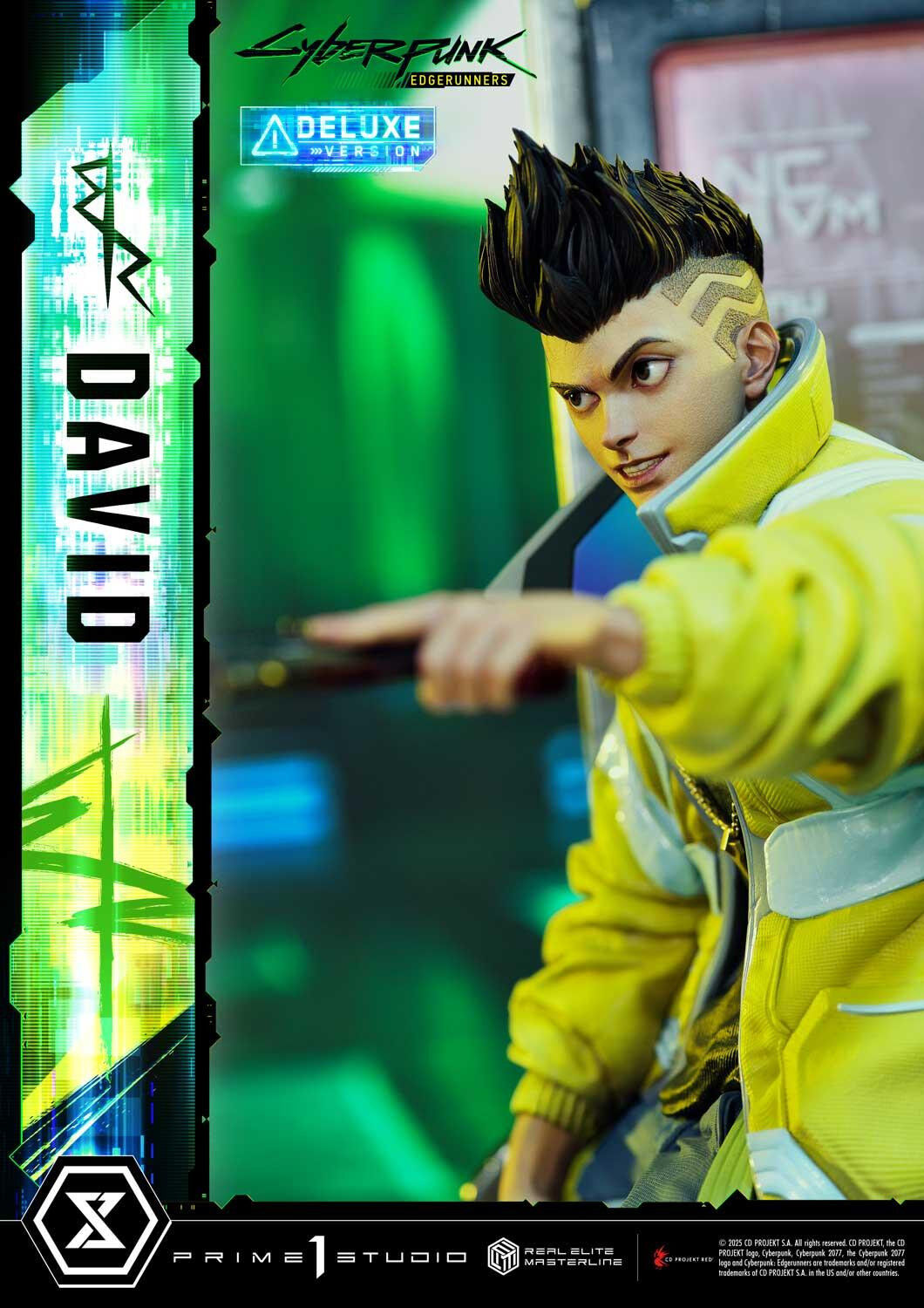 Cyberpunk: Edgerunners - David Martinez - Real Elite Masterline  (REMCP-02DX) - 1/4 - DX Version (Prime 1 Studio) photo 4