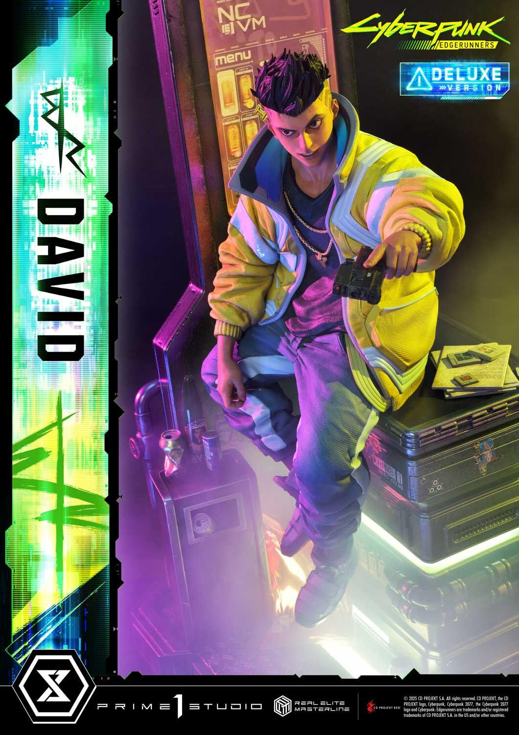 Cyberpunk: Edgerunners - David Martinez - Real Elite Masterline  (REMCP-02DX) - 1/4 - DX Version (Prime 1 Studio) photo 5