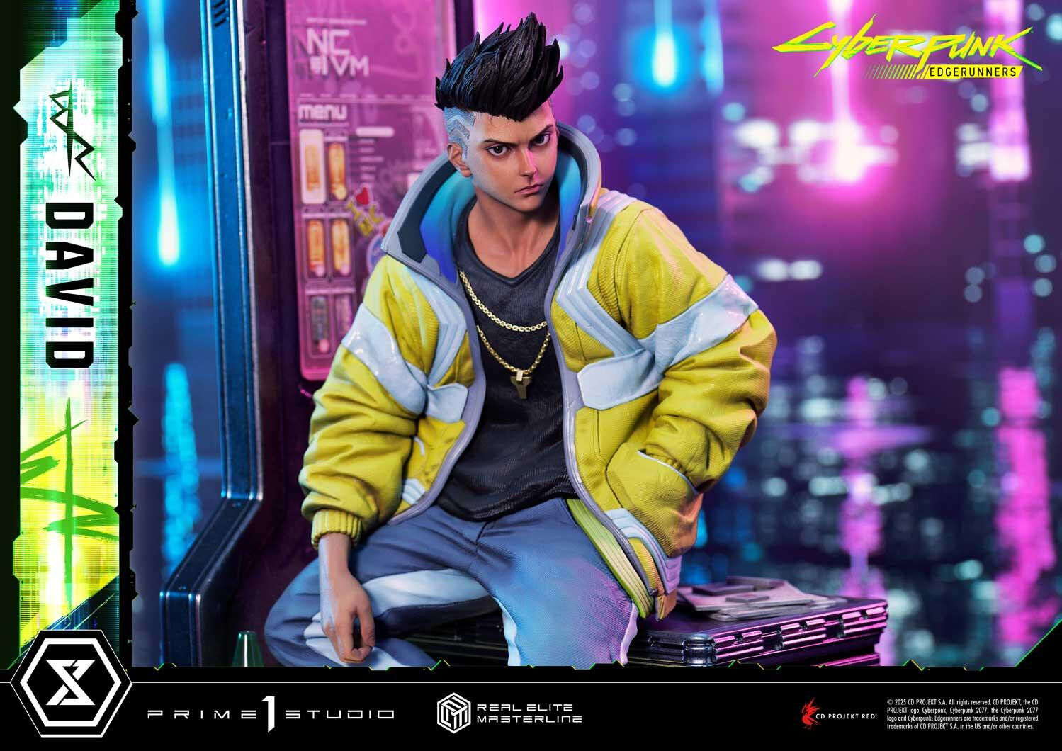 Cyberpunk: Edgerunners - David Martinez - Real Elite Masterline  (REMCP-02DX) - 1/4 - DX Version (Prime 1 Studio) photo 13