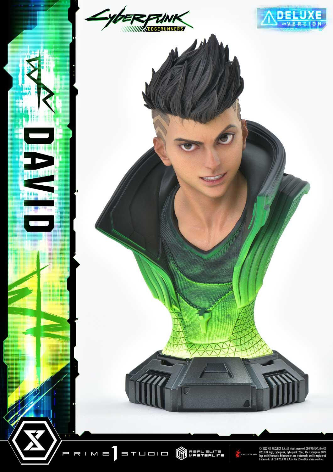 Cyberpunk: Edgerunners - David Martinez - Real Elite Masterline  (REMCP-02DX) - 1/4 - DX Version (Prime 1 Studio) photo 19
