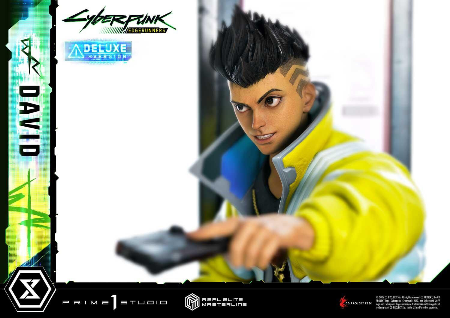 Cyberpunk: Edgerunners - David Martinez - Real Elite Masterline  (REMCP-02DX) - 1/4 - DX Version (Prime 1 Studio) photo 29