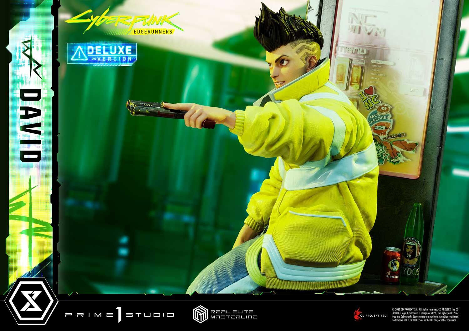 Cyberpunk: Edgerunners - David Martinez - Real Elite Masterline  (REMCP-02DX) - 1/4 - DX Version (Prime 1 Studio) photo 30