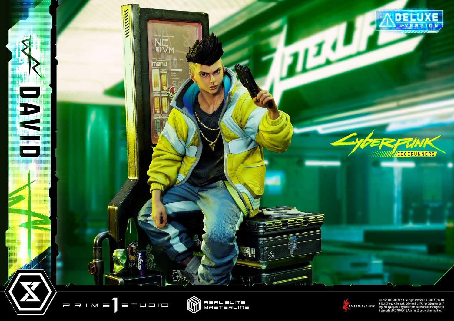 Cyberpunk: Edgerunners - David Martinez - Real Elite Masterline  (REMCP-02DX) - 1/4 - DX Version (Prime 1 Studio) photo 33