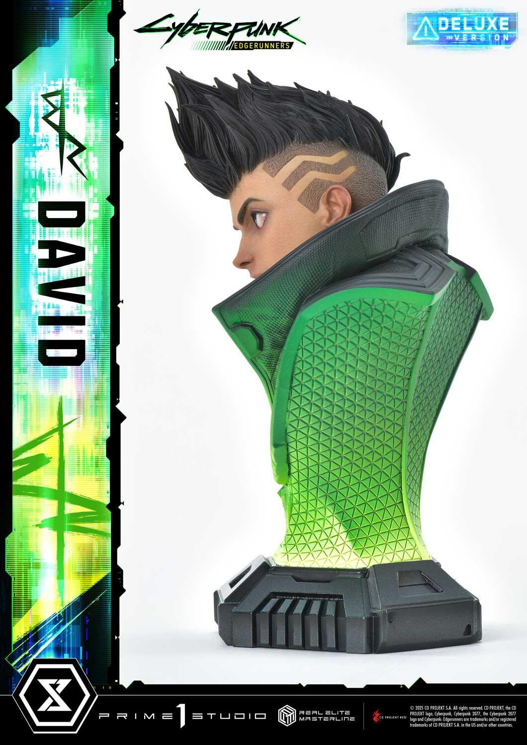 Cyberpunk: Edgerunners - David Martinez - Real Elite Masterline  (REMCP-02DX) - 1/4 - DX Version (Prime 1 Studio) photo 34