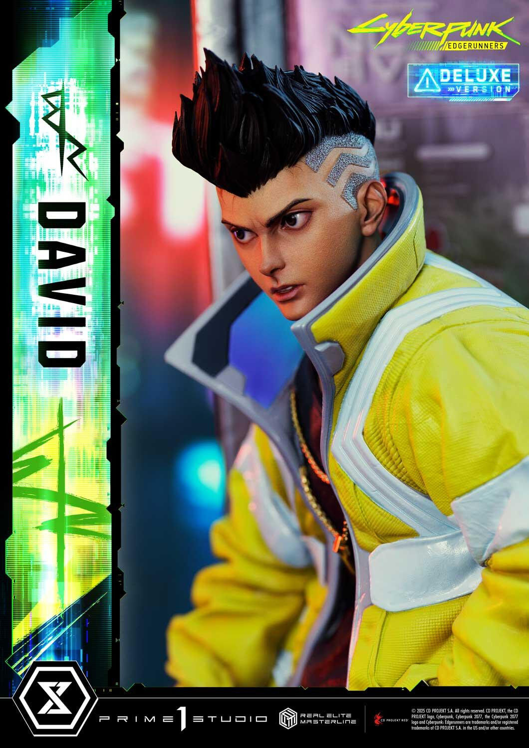 Cyberpunk: Edgerunners - David Martinez - Real Elite Masterline  (REMCP-02DX) - 1/4 - DX Version (Prime 1 Studio) photo 37