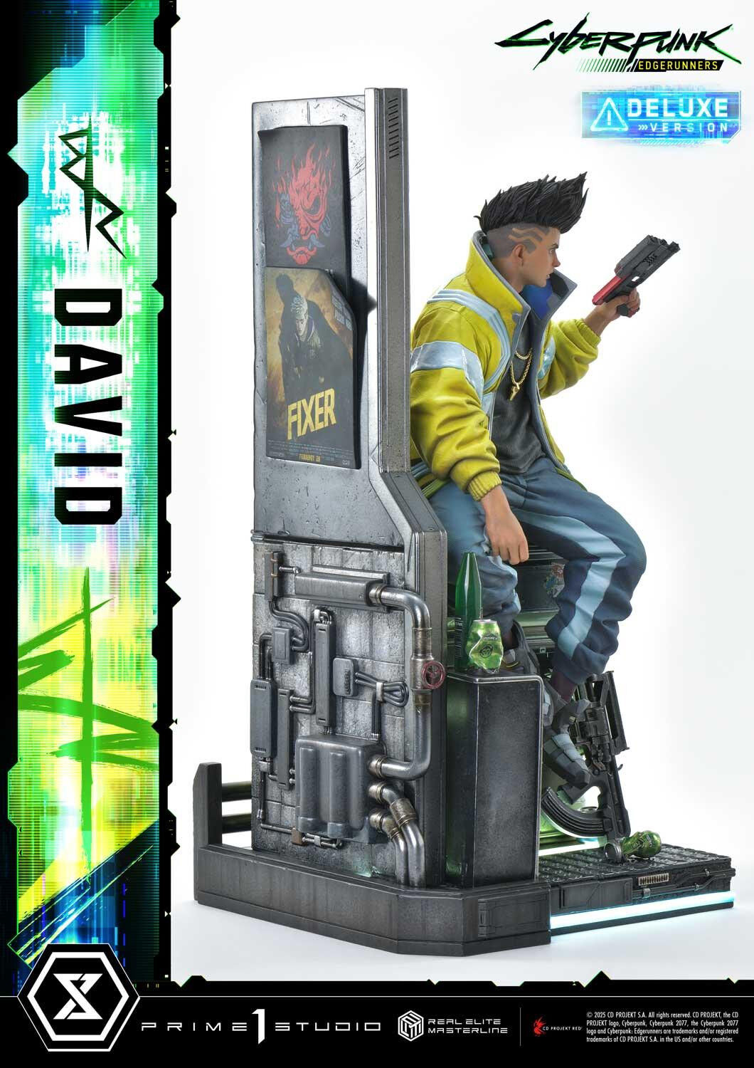 Cyberpunk: Edgerunners - David Martinez - Real Elite Masterline  (REMCP-02DX) - 1/4 - DX Version (Prime 1 Studio) photo 39