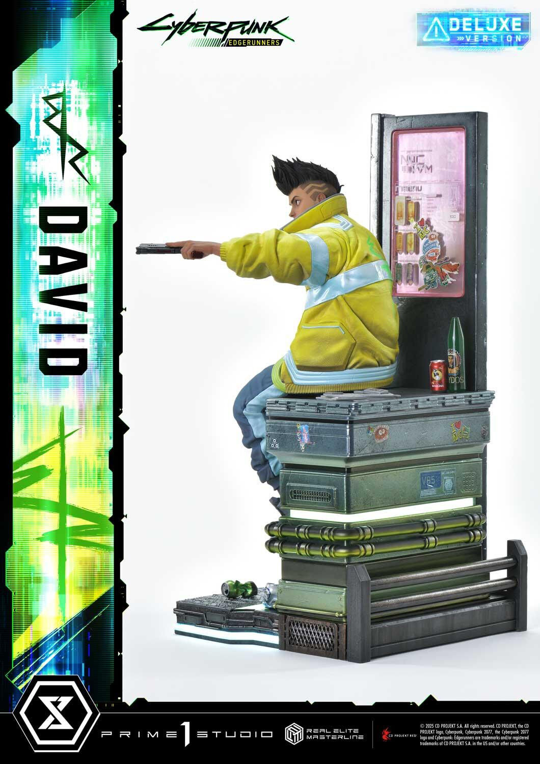 Cyberpunk: Edgerunners - David Martinez - Real Elite Masterline  (REMCP-02DX) - 1/4 - DX Version (Prime 1 Studio) photo 40
