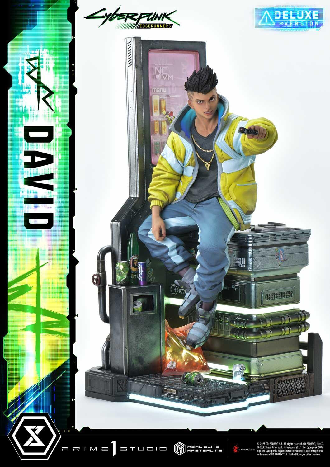 Cyberpunk: Edgerunners - David Martinez - Real Elite Masterline  (REMCP-02DX) - 1/4 - DX Version (Prime 1 Studio) photo 50