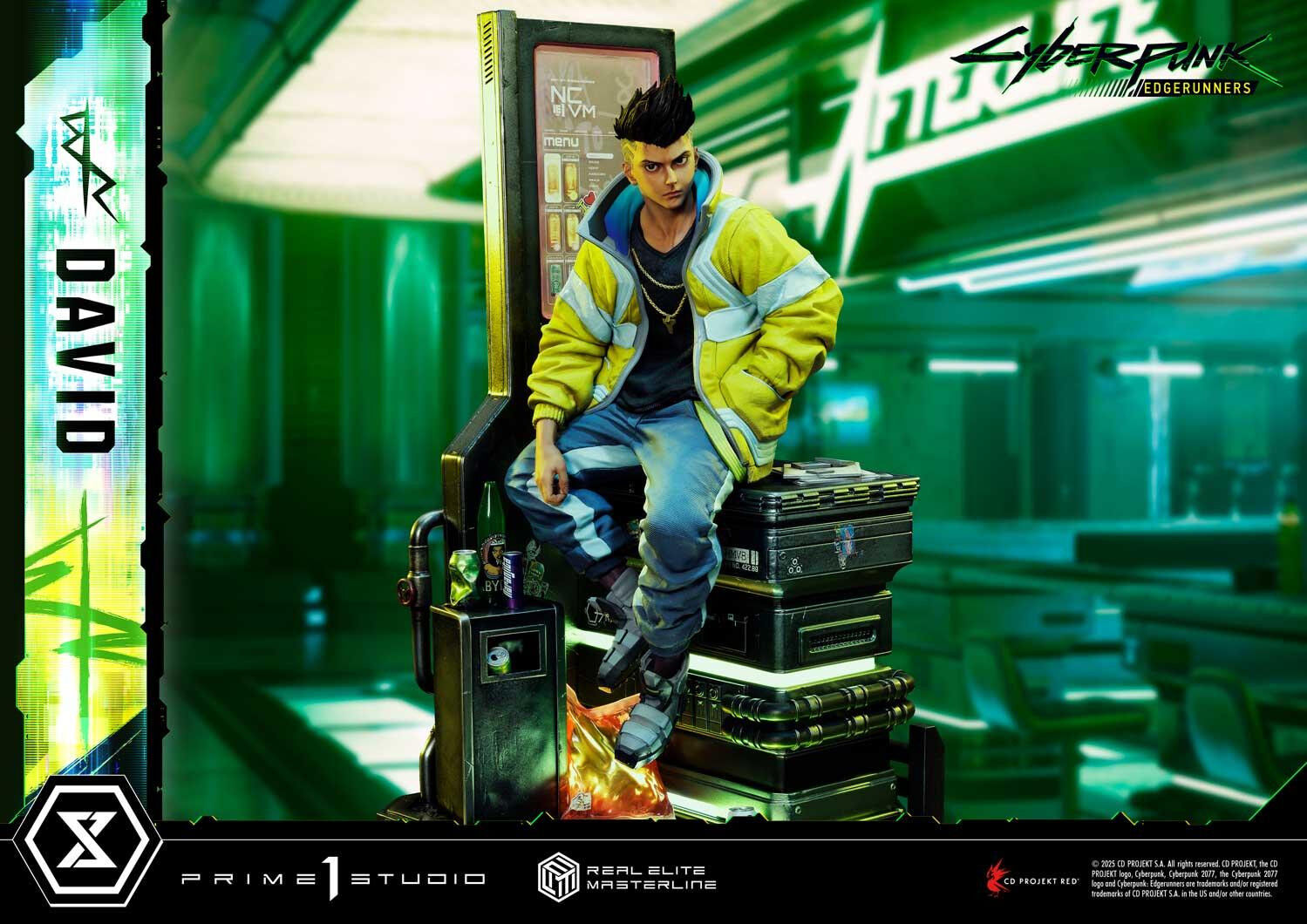 Cyberpunk: Edgerunners - David Martinez - Real Elite Masterline  (REMCP-02DX) - 1/4 - DX Version (Prime 1 Studio) photo 54
