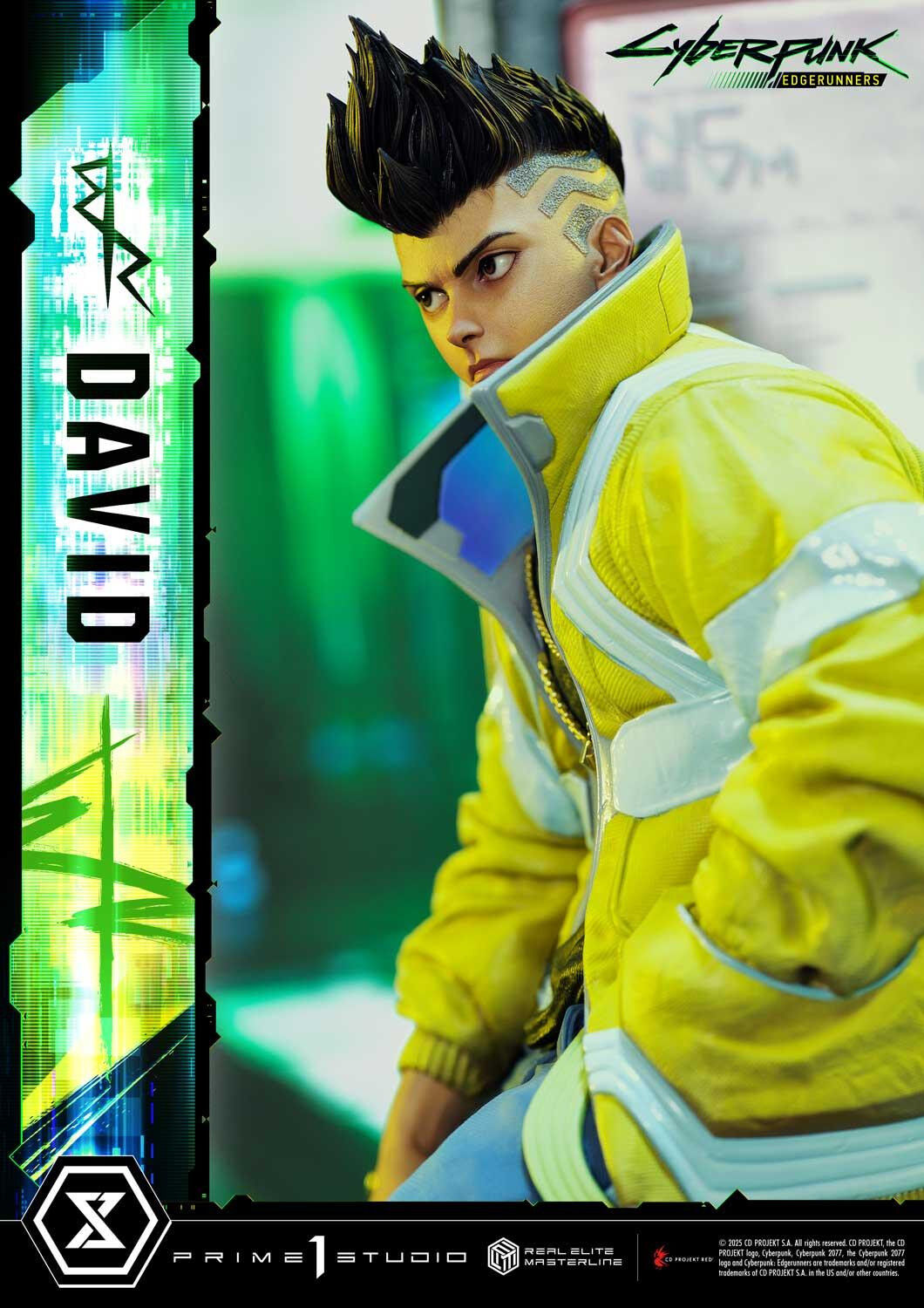 Cyberpunk: Edgerunners - David Martinez - Real Elite Masterline  (REMCP-02DX) - 1/4 - DX Version (Prime 1 Studio) photo 56