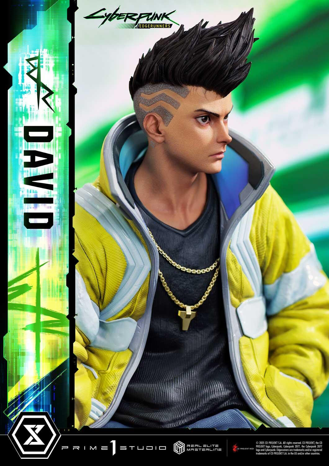 Cyberpunk: Edgerunners - David Martinez - Real Elite Masterline  (REMCP-02DX) - 1/4 - DX Version (Prime 1 Studio) photo 65