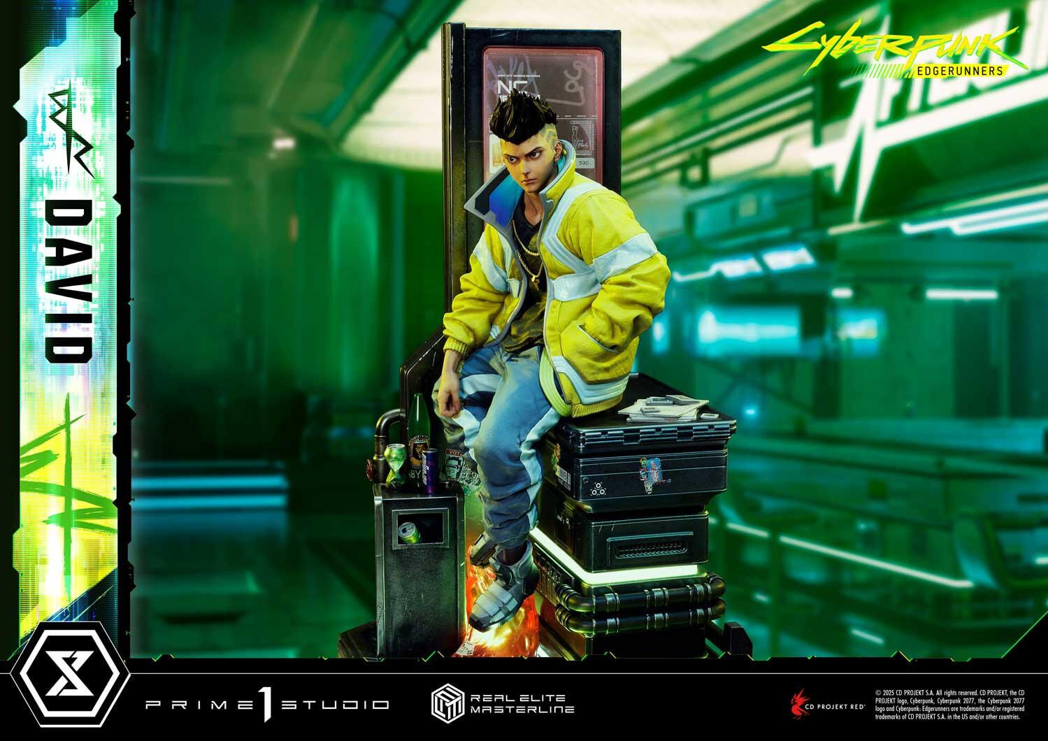 Cyberpunk: Edgerunners - David Martinez - Real Elite Masterline  (REMCP-02DX) - 1/4 - DX Version (Prime 1 Studio) photo 77