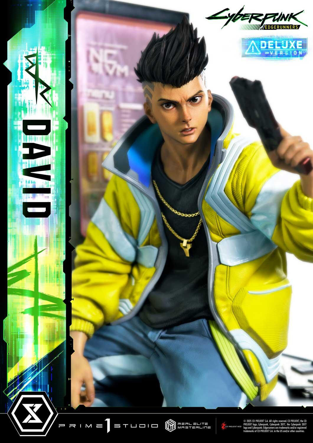 Cyberpunk: Edgerunners - David Martinez - Real Elite Masterline  (REMCP-02DX) - 1/4 - DX Version (Prime 1 Studio) photo 80