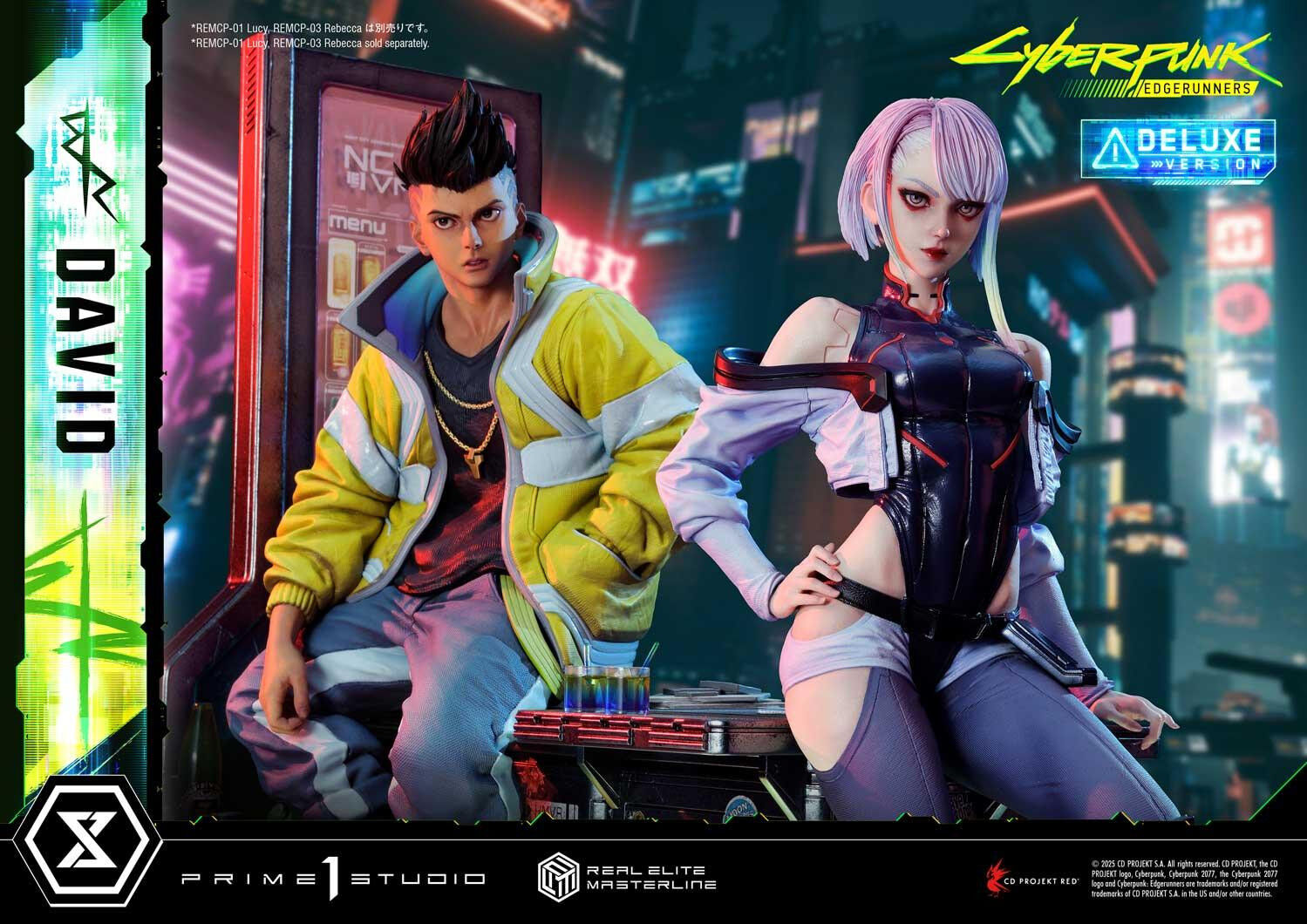 Cyberpunk: Edgerunners - David Martinez - Real Elite Masterline  (REMCP-02DXS) - 1/4 - DX Bonus Version (Prime 1 Studio)