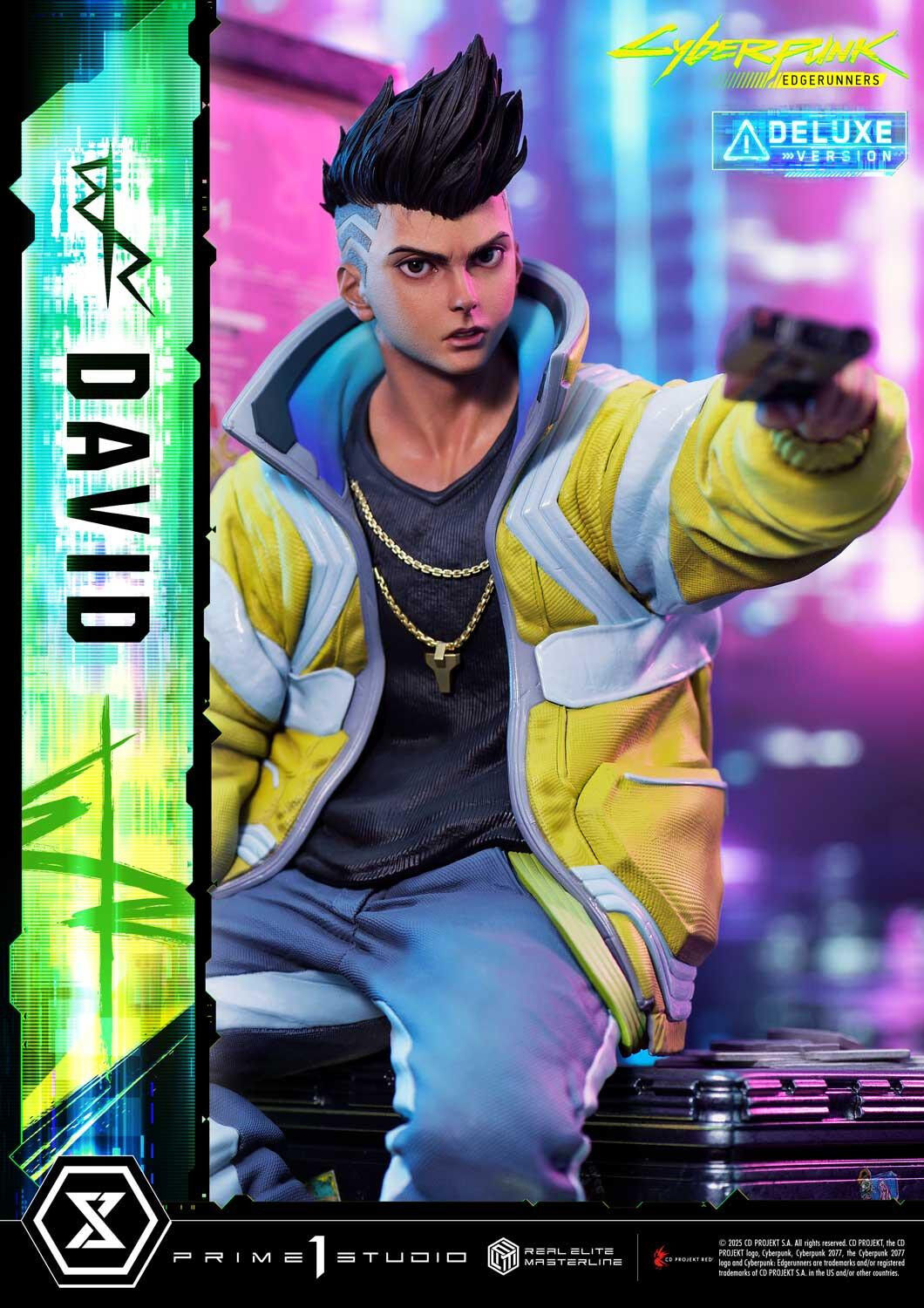 Cyberpunk: Edgerunners - David Martinez - Real Elite Masterline (REMCP-02DXS) - 1/4 - DX Bonus Version (Prime 1 Studio) photo 4