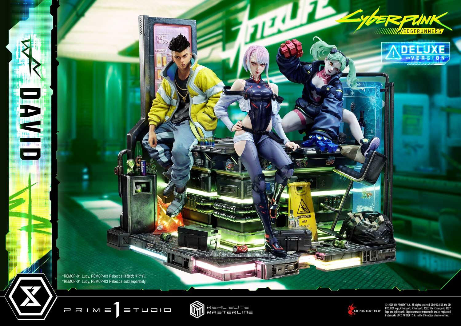 Cyberpunk: Edgerunners - David Martinez - Real Elite Masterline (REMCP-02DXS) - 1/4 - DX Bonus Version (Prime 1 Studio) photo 14