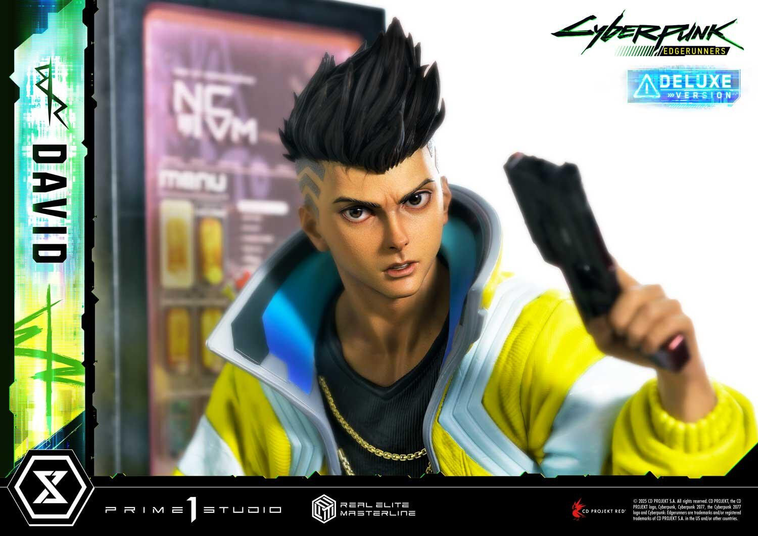 Cyberpunk: Edgerunners - David Martinez - Real Elite Masterline (REMCP-02DXS) - 1/4 - DX Bonus Version (Prime 1 Studio) photo 30