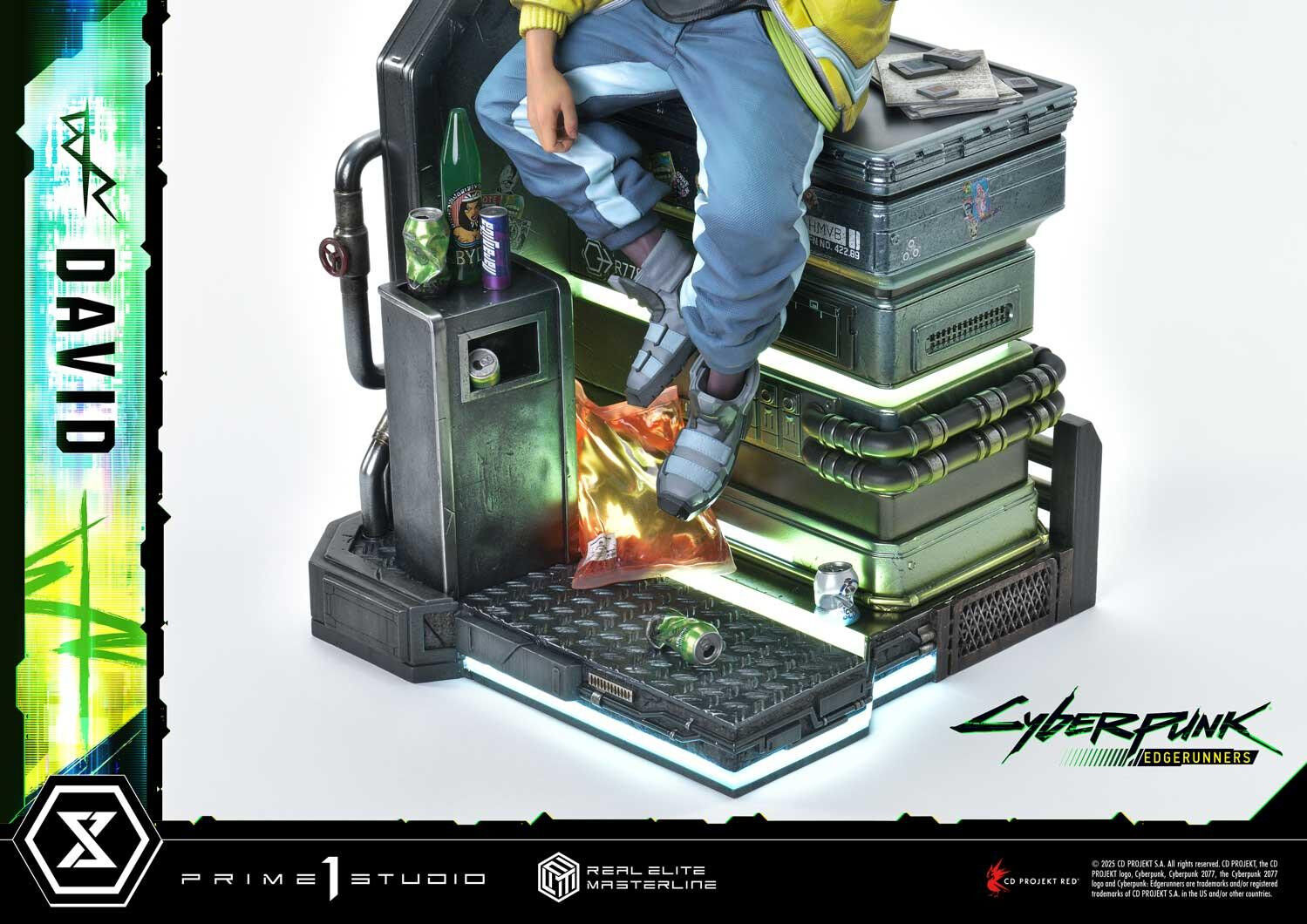 Cyberpunk: Edgerunners - David Martinez - Real Elite Masterline (REMCP-02DXS) - 1/4 - DX Bonus Version (Prime 1 Studio) photo 41