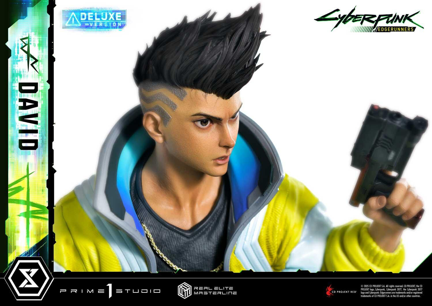 Cyberpunk: Edgerunners - David Martinez - Real Elite Masterline (REMCP-02DXS) - 1/4 - DX Bonus Version (Prime 1 Studio) photo 44