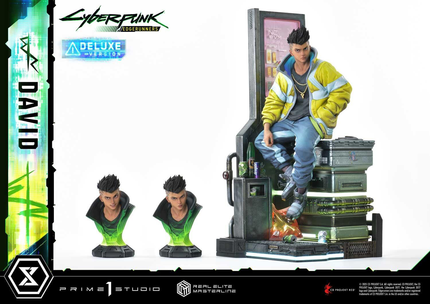 Cyberpunk: Edgerunners - David Martinez - Real Elite Masterline (REMCP-02DXS) - 1/4 - DX Bonus Version (Prime 1 Studio) photo 49