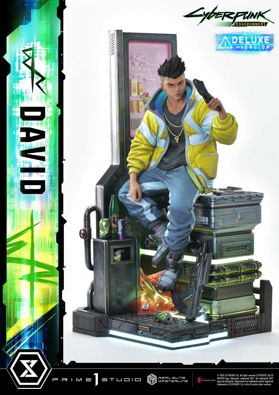 Cyberpunk: Edgerunners - David Martinez - Real Elite Masterline (REMCP-02DXS) - 1/4 - DX Bonus Version (Prime 1 Studio) photo 51