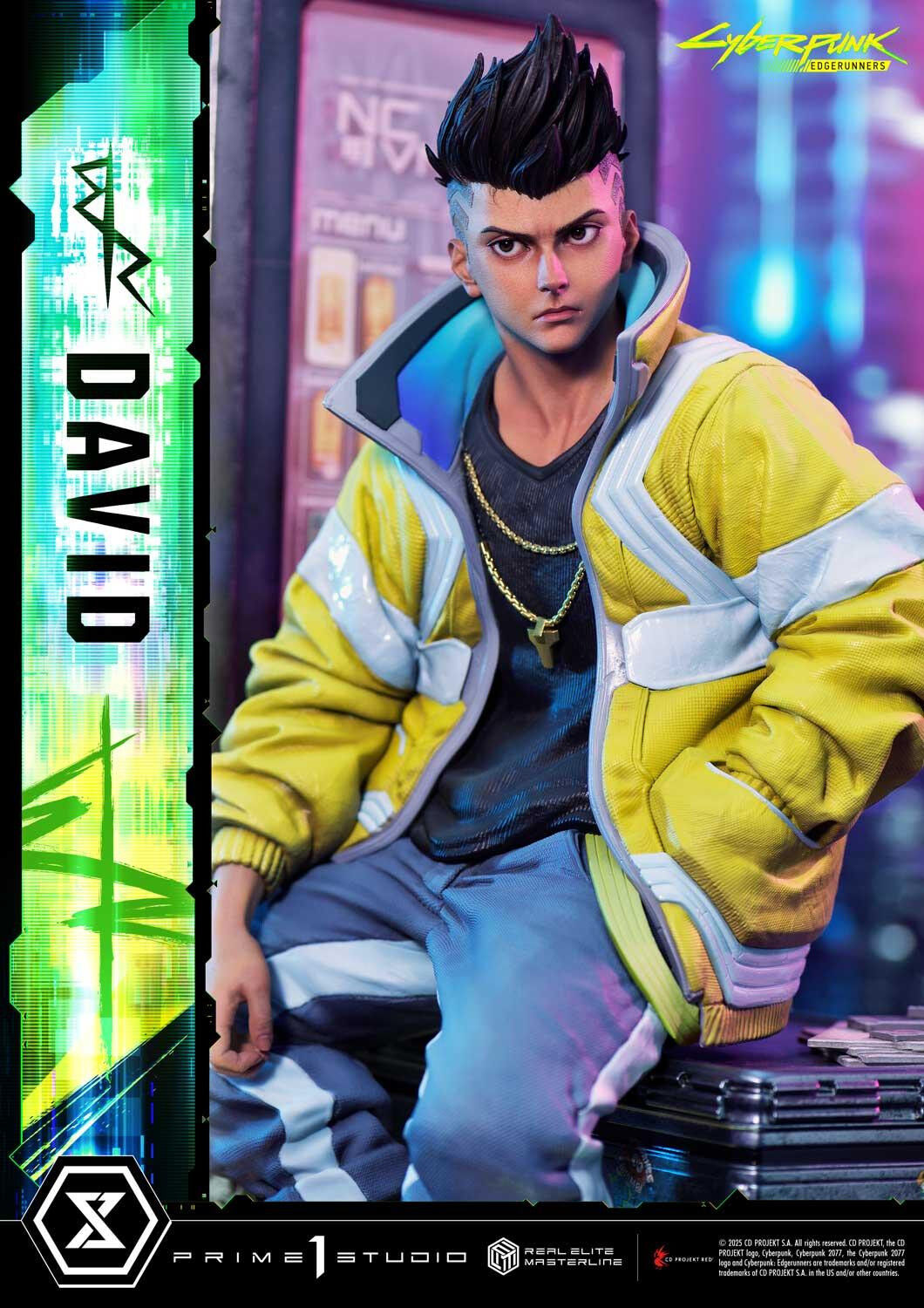 Cyberpunk: Edgerunners - David Martinez - Real Elite Masterline (REMCP-02DXS) - 1/4 - DX Bonus Version (Prime 1 Studio) photo 57