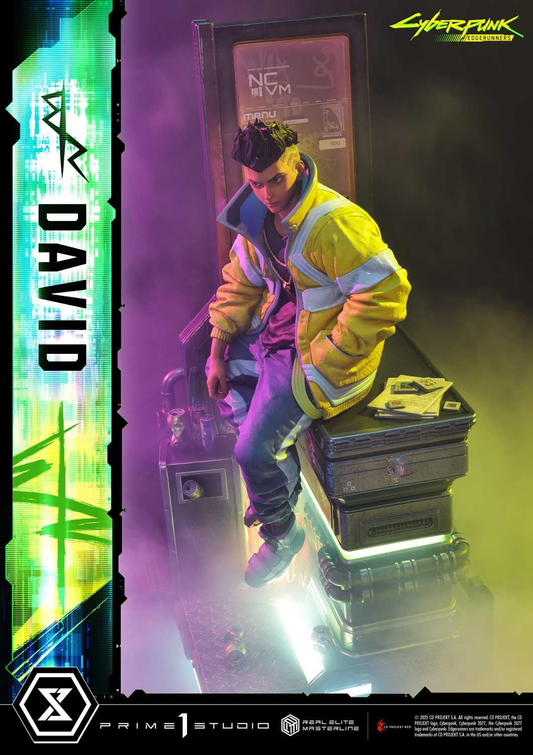 Cyberpunk: Edgerunners - David Martinez - Real Elite Masterline (REMCP-02DXS) - 1/4 - DX Bonus Version (Prime 1 Studio) photo 58