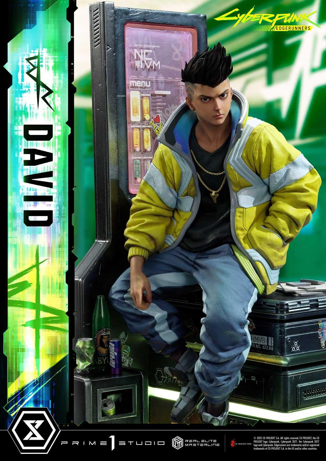 Cyberpunk: Edgerunners - David Martinez - Real Elite Masterline (REMCP-02DXS) - 1/4 - DX Bonus Version (Prime 1 Studio) photo 59